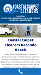 Mobile Screenshot of coastalcarpetcleanersca.com